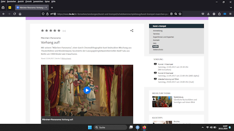 Video des BR zur Sendung Kunst und Krempel am 22.04.2017